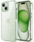 JETech Glitter Case for iPhone 15 6.1-Inch, Bling Sparkle Shockproof Phone Bumper Cover, Cute Sparkly for Women and Girls (Green)