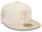 New Era White Crown 59FIFTY Cap New York Yankees BEIGE | Größe 7 1/8 | 57cm