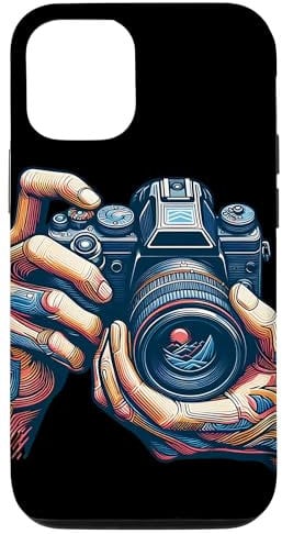 iPhone 14 Pro Vintage Analog SLR Camera Art Photographer Film Case