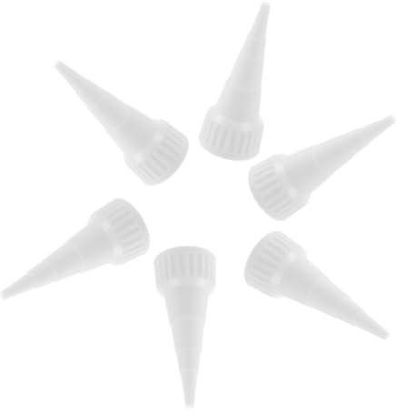 Tofficu 40stücke Ersatz-spritzdüsen Für Bastelkleber Präzisions-tips Für Einfaches Auftragen Kompatibel Mit Verschiedenen Kleberarten Für -projekte Und Kreative Anwendungen