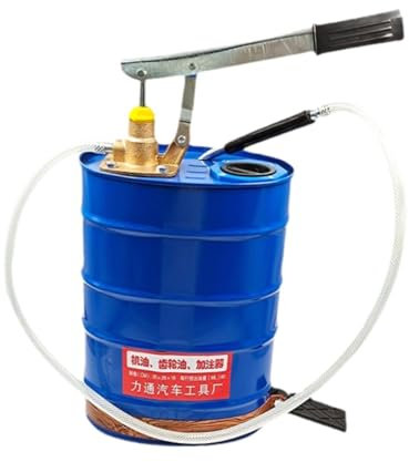 KiBcsLic Auto Hand Crank Oil Gear Oil Filler 10L Multiuse Easy Use Gear Box Tool