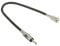 Car Radio Stereo To DIN Male Aerial Extension Cable Adapter