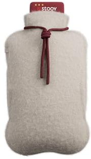 Stoov Elektrische Wärmflasche - Kabellos - 6,5 Std. Wärme - Homey XL | Infrarottechnologie - Wiederaufladbare Wärmflasche - Mit automatischer Abschaltung - 28 x 42 cm - Off-White