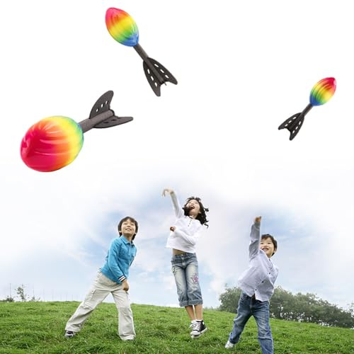 Aero Heuler - Wurfspielzeug mit Aerodynamischem Schwanz Design für Weite Würfe | Fußball mit Heulgeräusch für Outdoor Spiel und Frühe Bildung | Weiches, Sicheres PU Material füer Kinder, Partys