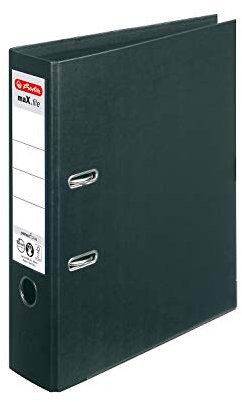 Herlitz Ordner Chromocolour/10834315 schwarz