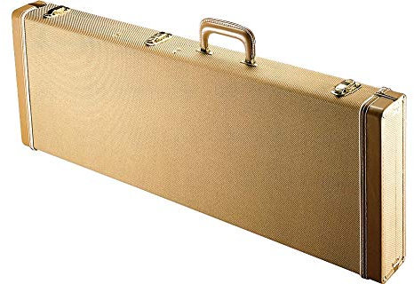Gator Cases Deluxe E-Gitarren-Koffer aus Sperrholz mit klassischem Tweed-Bezug (GW-ELECTRIC-TW)
