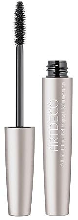 ARTDECO All In One Mineral Mascara – Parabenfreie, schwarze long-lasting-Wimperntusche – Für empfindliche Augen – 1 x 6 ml in der Farbe 01 black