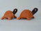 Bella-Vita GmbH Dekorative Keramik Terracotta Gartenfiguren Schildkröte im 2er Set Figur Tiere