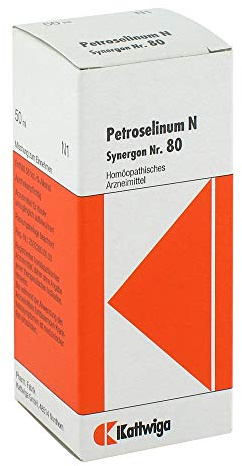 SYNERGON KOMPLEX 80 Petroselinum N Tropfen 50 ml