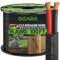 GearIT Outdoor Speaker Wire OFC 2x1.5mm≤ (30.48 Meters - Black) Oxygen-Free Copper - Hi-Fi Audio Cable for Direct Burial in Ground/In-Wall / CL3 CL2 Rated / 2-Conductors - 16 Gauge AWG, 100 Feet