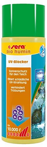 sera Pond Bio Humin 500 ML | bloqueur d'uv pour Le Bassin | protège Contre Le rayonnement Solaire & Les Coups de Soleil | réduit Les algues