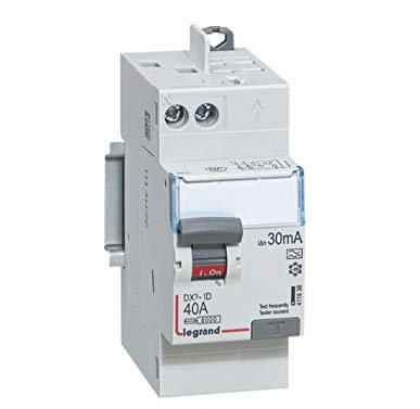 Interrupteur différentiel 2P 230V~ 25A type A 30mA - 2 modules