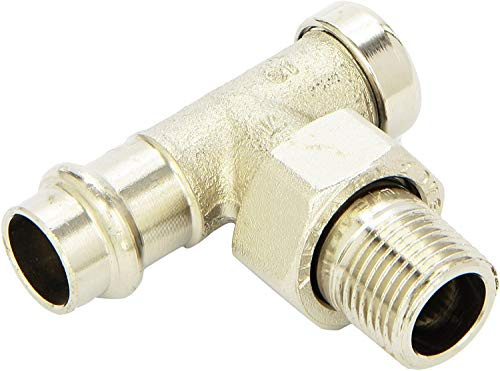 Viega Rücklaufverschaubung mit SC 2272.1 in R1/2 x 15 mm vernickelt, 326357
