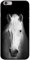 Coque rigide pour téléphone portable motif superbe étalon Blanc, plastique, Majestic White Horse Portrait, Apple iPhone 6 / 6s