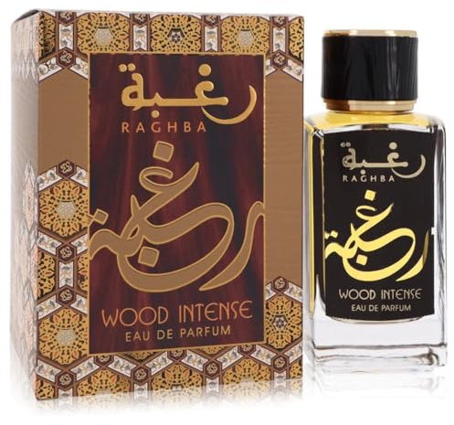 Ard al Zaafaran Raghba Wood Intense Eau de Parfum Spray, 100 ml, in Schöner Runder Formflasche