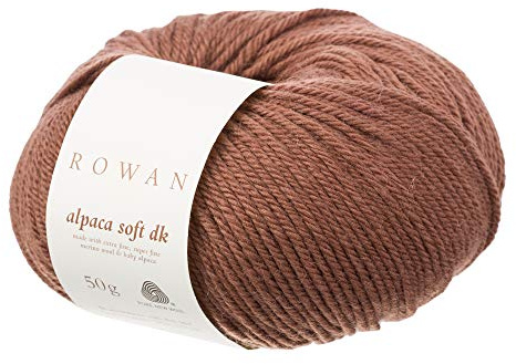 Rowan Alpaca Soft DK Toffee 70% Wool 30% Alpaca Yarn - 50g