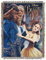 Disney Die Schöne und das Biest Ballroom Gewebter Wandteppich, Polyester, Ballsaal Waltz, 48 x 60