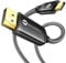 WARRKY USB C DisplayPort Cable Kabel, [4K@60Hz, 2K@165Hz, 2K@144Hz], Gold-Plated DisplayPort auf USB C Kabel, Compatibel with Thunderbolt 3/4, MacBook Pro/Air, Mac Mini, iPad Pro, XPS, Surface-1.8m