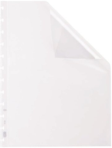 ELBA Prospekthülle manageMe!, oben offen, Speziallochung, A4, 0,08 mm, transparent, genarbt (10 Stück), Sie erhalten 1 Packung á 10 Stück