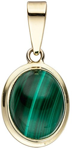 Jobo Damen-Anhänger oval aus 14 Karat 585 Gold