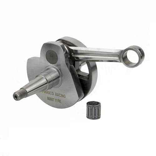PINASCO ALBERO MOTORE ANTICIPATO CROMATO CORSA 57mm PIAGGIO VESPA PX 125 150 COSA LML STAR 2T Art. 25080887
