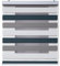 Estores Noche y Día Premium con Galería y cadeneta en Aluminio Máxima Calidad, Estores enrollables con Doble Tejido, Estor Noche y Dia | Color Tricolor, 140 cm x 250 cm STORESDECO