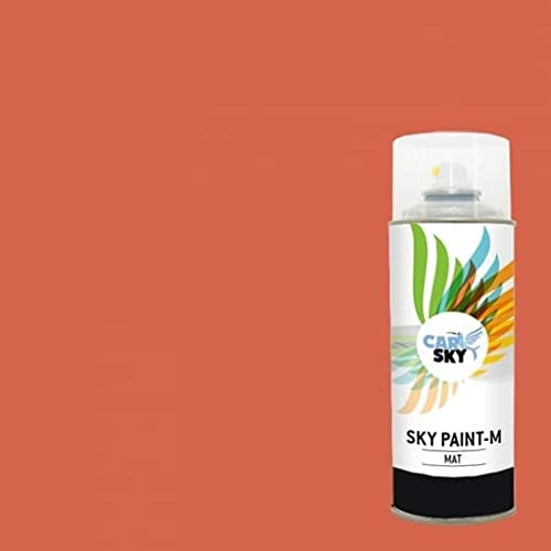 CARSKY Bombe de peinture RAL Orangé Saumon 2012 finition mat 400ml