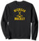 Weinlese Michigan Eishockey Sweatshirt