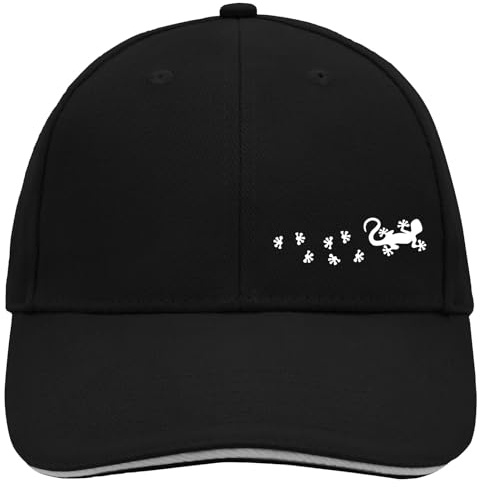Huuraa Cappy Mütze Gecko Tapsen Geschenk | Baseballkappe Basecap Kappe Geschenkidee Unisex Baseball Cap