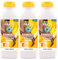 Garnier Fructis Hair Food Banane Pflegespülung für trockenes Haar Entwirrende und vegane Formel mit Inhaltsstoffen 98% natürlichen Ursprungs - 3 Flaschen à 350 ml