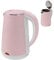 2L Electric Hot Water Kettle, 2000W Electric Kettle Auto Shutoff Boil Dry Protection Water Boiler Heater Tea Kettle Hot Water Boiler (Pink)