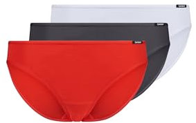 Skiny Damen Rio Slip 3er Pack Unterwäsche, Mehrfarbig, 38 EU