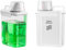 ZNZNANG Lot de 2 distributeurs de détergent à lessive, récipient à perles pour adoucissant, bouteille de stockage d'adoucissant (2,2 l)
