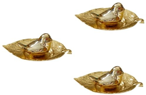 PACKOVE 3 Stk Schmuck-display-tablett Statuendekor Tischdekoration Armband-organizer Dessert-display-tablett Kosmetik Vintage- Schmuckhalter Mini Schmuckständer Porzellan Schreibtisch