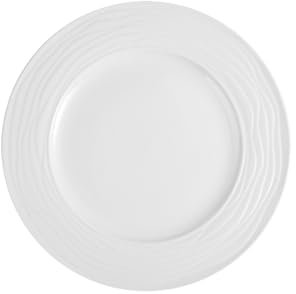 Holst Porzellan MD 021 Porzellan Teller flach 21 cm Melody Weiß 21 x 21 x 1,4 cm 1 Stück