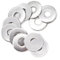 120 Piezas Arandelas Planas, Arandelas de Acero Inoxidable M6, M6 x 18 MM para Tornillos, Tuercas, Varilla Roscada