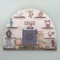hellomini Tonie Regal Mädchen mit Wunschnamen - Personalisiertes Toniebox Regal fürs Kinderzimmer - Regal Tonie Figuren Mädchen - Toniebox Aufbewahrung (Safari Druck)