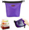 Piccole borse per il pranzo isolate, borsa da pranzo isolata a perdita con fibbia ＆ manico sacca termica impermeabile portatura portatile mantieni gli alimenti caldi/freschi per 2-4 ore per la s