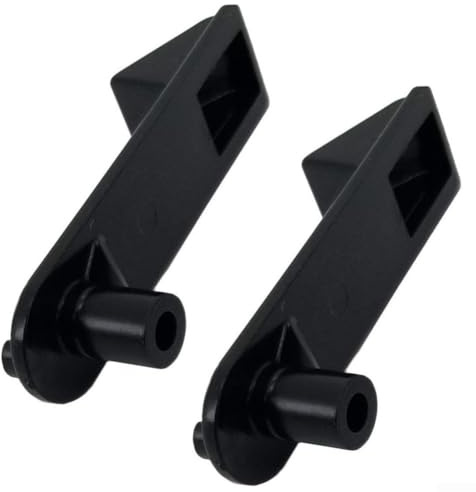 Replacement Hood Latch Clip Set, M111803 for Lawn Mowers for GT262 GT242 LX172 LX178 LX188 Reliable and Secure Fit (2pcs)