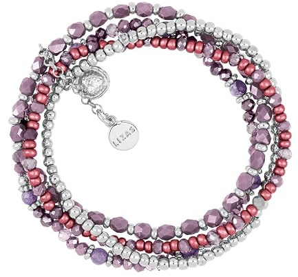 Lizas Schmuckarmband vierreihiges Armband Perlenarmband viele Farben