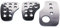 Omp OMPOA/1040/A 3. September Racing Pedale Silber