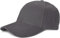 styleBREAKER Unisex 6-Panel Baseball Cap | gebürstete Baumwolle | Klettverschluss verstellbar | einfarbiges Basecap für Damen und Herren, Farbe:Anthrazit
