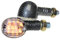 Citomerx Motorrad Mini Blinker LED Luis carbon klar E-geprüft kompatibel mit CPI SM 50 Honda CB 500 600 Italjet Formula Kawasaki KLR KMX 600 650 125 Suzuki DL DR GN GS GSX Yamaha DT XJ XT