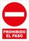 S21 Señalización PRR3055.G Señal prohibido el paso, Multicolor
