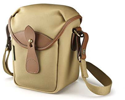 Billingham 72 kleine Kameratasche (Khaki Canvas/hellbraunes Leder)