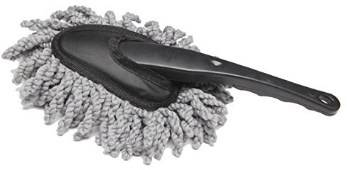 ruiting Mopa de coche, cepillo de lavado de coche portátil de cera de coche multifuncional herramienta de limpieza de polvo