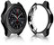 Custodia Gear S3 Frontier/Classic, colorato placcante in TPU Custodia protettiva in plastica protettiva Cover protettiva antigraffio Case per Gear S3 Frontier/Classic Smartwatch (Nero)