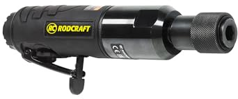 Rodcraft RC7088 Druckluft-Karkassenschleifer mit Schnellwechselaufnahme | 2800 U/min, 400 W Leistung und Gewindeadapter 3/8-24. Ideal für Reifenreparatur und Karkassenbearbeitung
