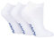 IOMI - 3 Pairs Extra Wide Cushioned Cotton Rich Trainer Diabetic Socks for Swollen Feet and Ankles (6-8.5 UK, White (Trainer))