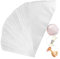 Beunyow 100 PCS 51CM Poches à Douille Jetable Épaissies, Poche à Douille Patisserie en Plastique Sacs de Tuyauterie Bricolage Outils pour Glaçage et Décoration de Gâteau Pâtisserie Sucre Fondant